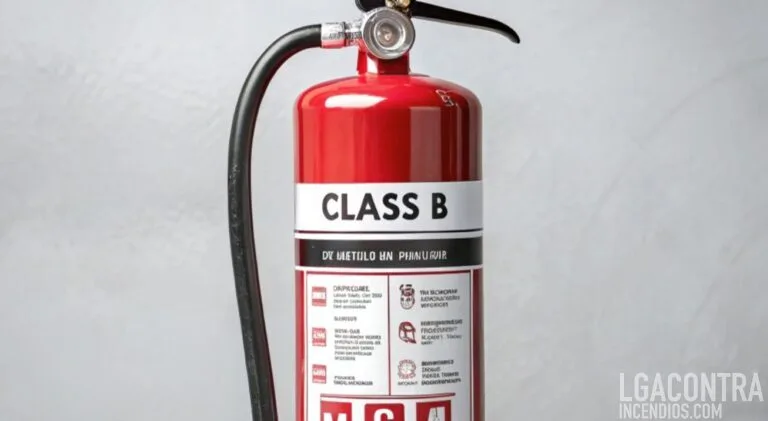 Extintor clase B para líquidos inflamables — LGA