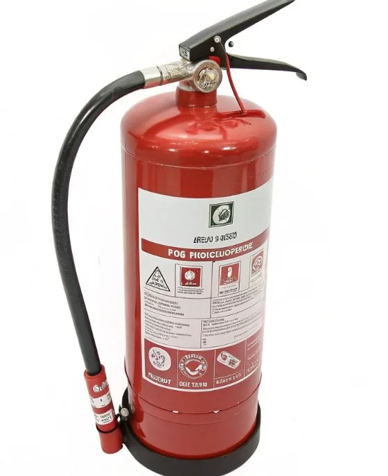 Extintor Clase B de bióxido de carbono de 4,5 kg para líquidos inflamables en Querétaro