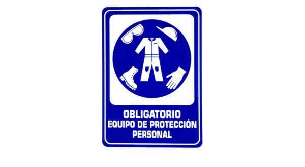 Señalización de obligación uso EPP NOM-026-STPS — LGA Querétaro