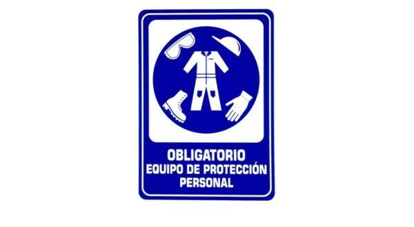 Señalización de obligación uso EPP NOM-026-STPS — LGA Querétaro